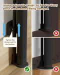 Retractable Baby Gates, 34" Tall Fits Up to 55" Wide