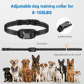 Dog Shock Collar with Remote Control,IP67 Waterproof Dog Bark Collar for Small Medium and Large Dogs,2000FT Range Dog Tr