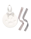 Pearhead Pet Paw Print Keepsake Ornament Kit, Memorial Clay Paw Impression for Dogs & Cats, DIY Hanging Pet Memorial with Ribbons, Pet Keepsake Gift