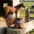Jeffers Equine No Turn Bell Boots for Horses, Pair, Medium | Bloomin Toolin