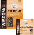 Earth Animal Wisdom Air Dried Dog Food & Jerky Bundle - Chicken Recipe