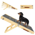 2026 Upgraded Dog Ramp for Couch, Foldable Small Dog Ramp for Sofa, 4 Adjustable Height from 13'' to 21", Portable Stable Pet Steps with Non-Slip Pad, Pet Ramps Use for Sofa Couch Stairs