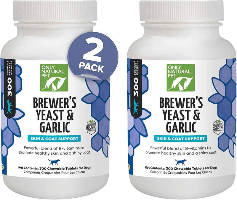 Only Natural Pet Brewer's Yeast & Garlic Chewables Flea & Tick Prevention