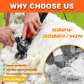 Electric Sheep Shears,600W Upgraded Professional Sheep Clippers,6 Speed Heavy Duty Shearing Clipper,13-Teeth Animal Groo