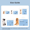 Bedsure Cooling Blanket for Small Dogs with Breathable Air-Core Fill Q-MAX>0.4 - Dog Cooling Mat Soft, Lightweight Pet Cat Throw Cold Blanket Washable for Summer, Arctic Blue, 25x35