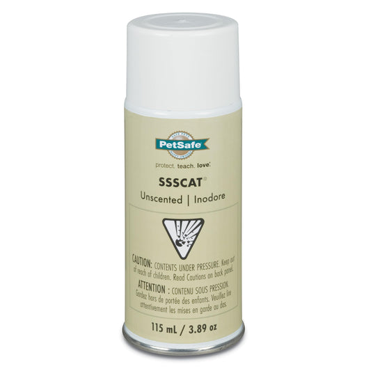 PetSafe SSSCAT Automatic Spray Pet Deterrent Replacement Can - Contactless Behavior Correction - Motion Sensor Air Burst - Only Compatible with First-Generation SSCAT Spray Deterrent System