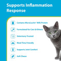 PRN Pharmacal Duralactin Feline & Fatty Acid Soft Chews - Joint Health Supplement for Cats & Kittens - Helps Support Inflammation - Omega 3 Fatty Acid Supplement - Chicken-Liver Flavor - 60 Soft Chews