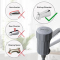 YOO.MEE Pets Shower Attachment, Quick Connect on Tub Spout w/Front Diverter