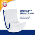 Arm & Hammer X-Small Male Dog Wraps, Disposable Belly Band Diapers with Baking Soda Odor Control, Super Absorbent Leak Resistant Design for Marking and Incontinence, 9-14 Inch Waist, 12 Count