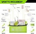 Tick Remover Tool Kit Include Tick Bar Tique Remover, Tick Removal Tweezers, Tick ID Card for Dogs Cats and Humans for L