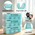 3 Pack Cat Litter Refill Bags for Easy Roll Litter Bin