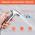 Dog Shower Attachment Kit, 8FT Hose & Handheld Dog Sprayer, No-Drill Holder