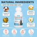 Dog Skin Repair Roll-On Serum – Natural Hot Spot & Red Spot Relief with Coconut Oil – Soothes Itchy, Dry & Irritated Skin, Supports Fur Regrowth – Lick-Safe, No-Rinse Pet Skin Care for Dogs & Cats