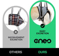 CNEO Dog Lift Harness, Dog Sling for Medium Large Dogs, Adjustable Dog Support Harness for Back Legs, Comfy Design Pet H
