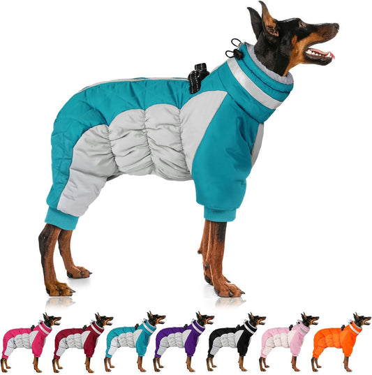 MIGOHI Full Body Dog Coat，Warm Coats for Small Medium Dogs, M