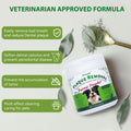 Petstoral 2-Pack Natural Dog Dental Powder for Plaque Removal