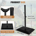 CAROD Professional Farrier Tool-Height Adjustable Metal Hoof Stand, Horse Hoof Trimming Tools, Extra-Large Base Enhances