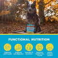 Brutus Broth Dog Food Topper - Instant Bone Broth Powder for Adult Dogs - Supports Hip and Joint Function - Human-Grade Quality, Serve Dry or Wet - Beef Flavor, 3.5 oz (Pack of 1)