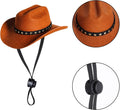 choyaxo Pet Cowboy Costume Cosplay Cap Halloween Costumes for Dogs Cat Pet Party Decoration Mini Cowboy Hat (Brown, Small)