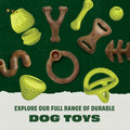 Benebone Natural Rubber Tug Interactive Dog Toy