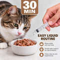 Cat Dewormer Liquid Broad Spectrum Treatment for Tapeworms, Roundworms & Hookworms with Praziquantel & Pyrantel Pamoate, 120ml