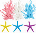 6-Piece Coral Reef Decor, Aquarium Coral Decorations