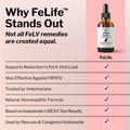 FeLife® Feline Immunity Support, FeLV Viral Load Reduction, 1 Bottle