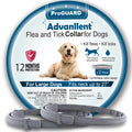 Advanllent Flea Collar for Dogs, Flea and Tick Prevention for Dogs Collar, Dog Flea and Tick Treatment, 2 Collars, 12 Months Prevention, One Size Fits All