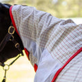 Jeffers Romper Stomper Sweet Itch Fly Sheet for Horses with Detachable Neck 81", Breathable Mesh Cotton Blend Top, UV & 