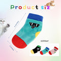 Andiker 3Pcs Cat Crinkle Toys, Plush Cats Toy Embroidered Hide and Seek Socks with Crinkle Sound Inside, Scratch Bite Kick and Reduce Boredom Interactive Cat Toys for Indoor Cats and Kittens