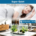Mini Air Pump USB Aquarium Air Pump Portable Fish Tank Oxygen Pump Ultra Silent Oxygen Bubbler with Air Stone & Silicone