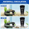 GOZILLA Turtle Tank Filter 74GPH, Low Water Level Turtle Tank 3.5W Fish Tank Aquarium Filters for Small Tanks up to 15 G