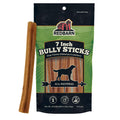 Redbarn Premium Bully Sticks for Dogs - 7 Inch, 6 Count - Long Lasting, Rawhide-Free, Slow Roasted, Low Odor & Highly Digestible, Single Ingredient Chews & All-Natural Dental Treats for Chewers