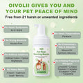 Oivolii Pet Anal Gland Cleaner & Dog Butt Wash Mousse - No-Rinse Deodorizing Foam for Dogs & Cats - Deep Cleansing for Itchy Scooting, Fishy Odors & Sticky Mess