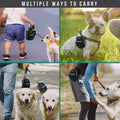 PetAmi Dog Poop Bag Holder for Leash, Waste Bag Dispenser Pet Pouch
