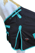 72" Challenger 1200D Turnout Rain Horse Sheet Winter Blanket 0g No Fill 356