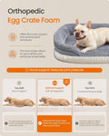 Feandrea Orthopedic Dog Bed, 30" Dog Couch with Removable Washable Cover