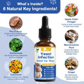 Yeast Infection Treatment for Dog, Natural Itch Relief for Ear & Paw Yeast