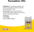 DURVET 2253432 Permethrin - EC 10 Percent - Concentrate - 32 Ounces