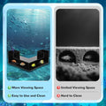 Aquarium Underground Tunnel 5", Dual-Entrance Fish Tank Cave