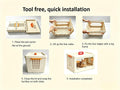 Pet Carrier for Cat & Dog,19-in Collapsible Cat Carrier Hard,Portable Crate