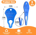 Dimsem 3 Pack Portable Tick Removal Tools, Tick Remover Tools for Dogs, Pets and Humans, Efficient, Safe and Reliable, Tick Key Essentials for Outdoor Activities