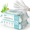 IMMHABI Hypoallergenic Pet Glove Wipes for Dogs & Cats
