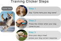 HoAoOo Pet Training Clicker with Wrist Strap - Dog Training Clickers (5PCS)