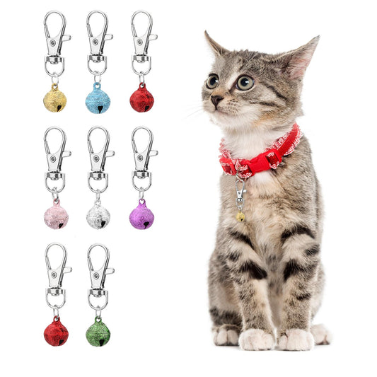 Cat Collar Bells Loud Dog Bell Training Charm Pendants for Pet Puppy Kitty Necklace Collar