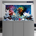 72x18 inches Galaxy Aquarium Background Stars Universe Fish Tank Backdrop