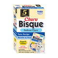 INABA Churu Bisque Indoor Care for Hairball Control for Cats, Creamy Lickable Purée Side Dish with Vitamin E, 1.05 Ounce Pouch, 15 Pouch, Tuna Recipe