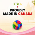 Crinkle Balls for Cats, Original 1.5 Inch, 4 Pack, Crinkle Cat Toy, CanCor
