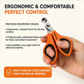 Trumoon Cat Nail Clipper with Circular Hole Safety Guard for Indoor Cat