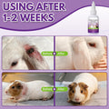 Topical Solution for Rabbits, Guinea Pigs & Exotics, Relieves Ear & Skin Infections, Scratching & Wounds, for Hamsters, 
